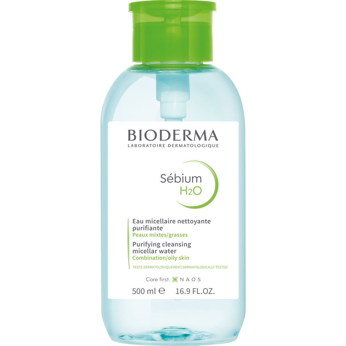 Bioderma Sebium H2O Purifying Solution for Combination/Oily Skin 500ml