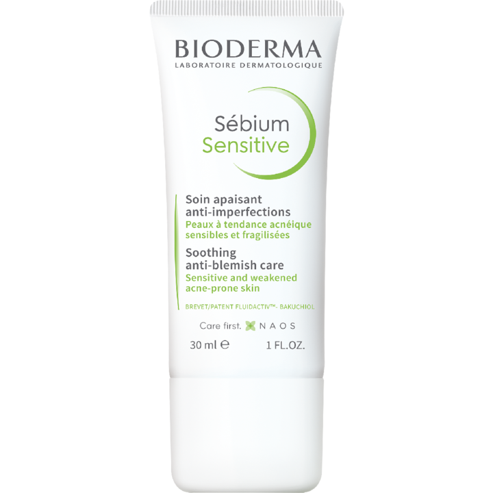 Bioderma Sebium Sensitive Soothing Care for Acne-Prone Skin 30ml