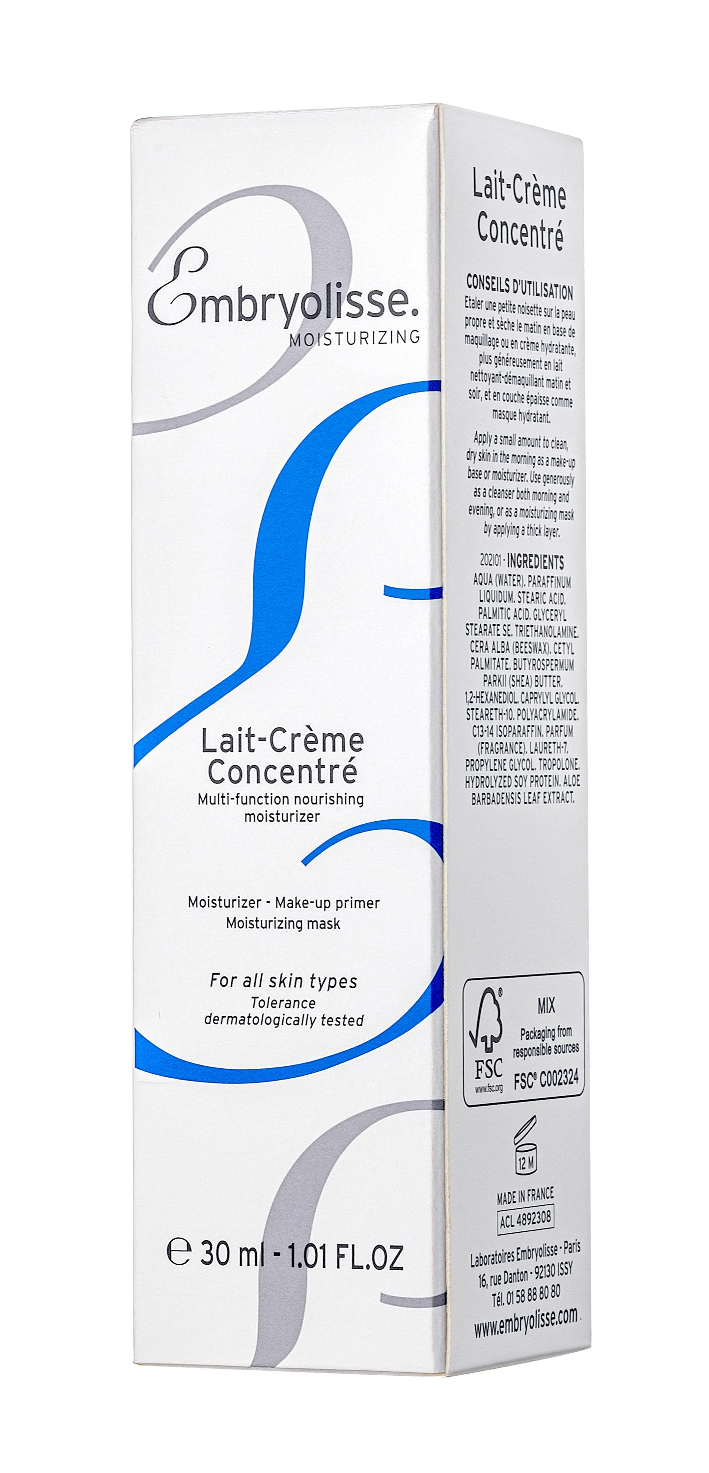 LAIT CREME CONCENTRE