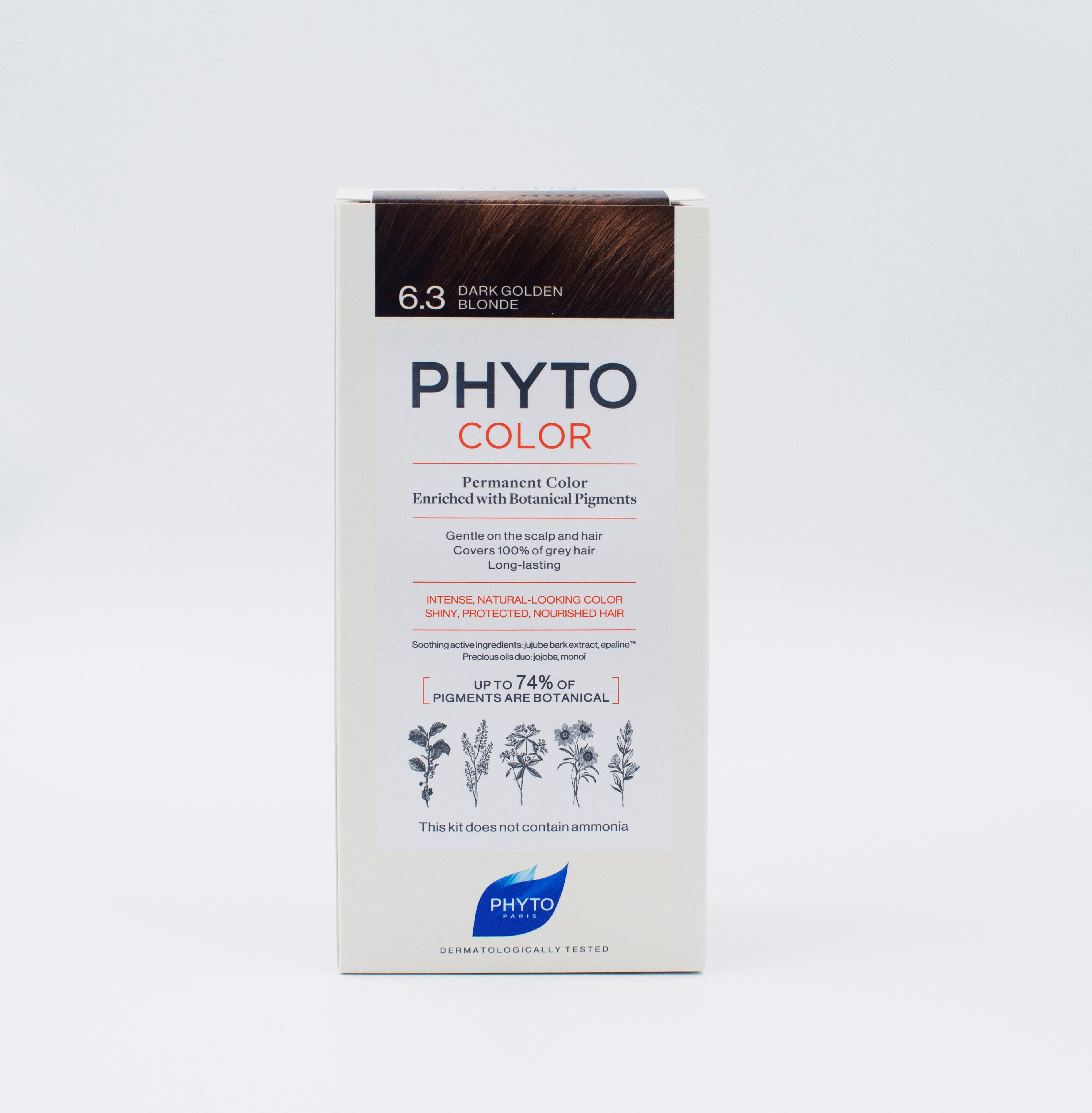 Phyto - Phytocolor 6.3 Dark Golden Blonde Permanent Coloring