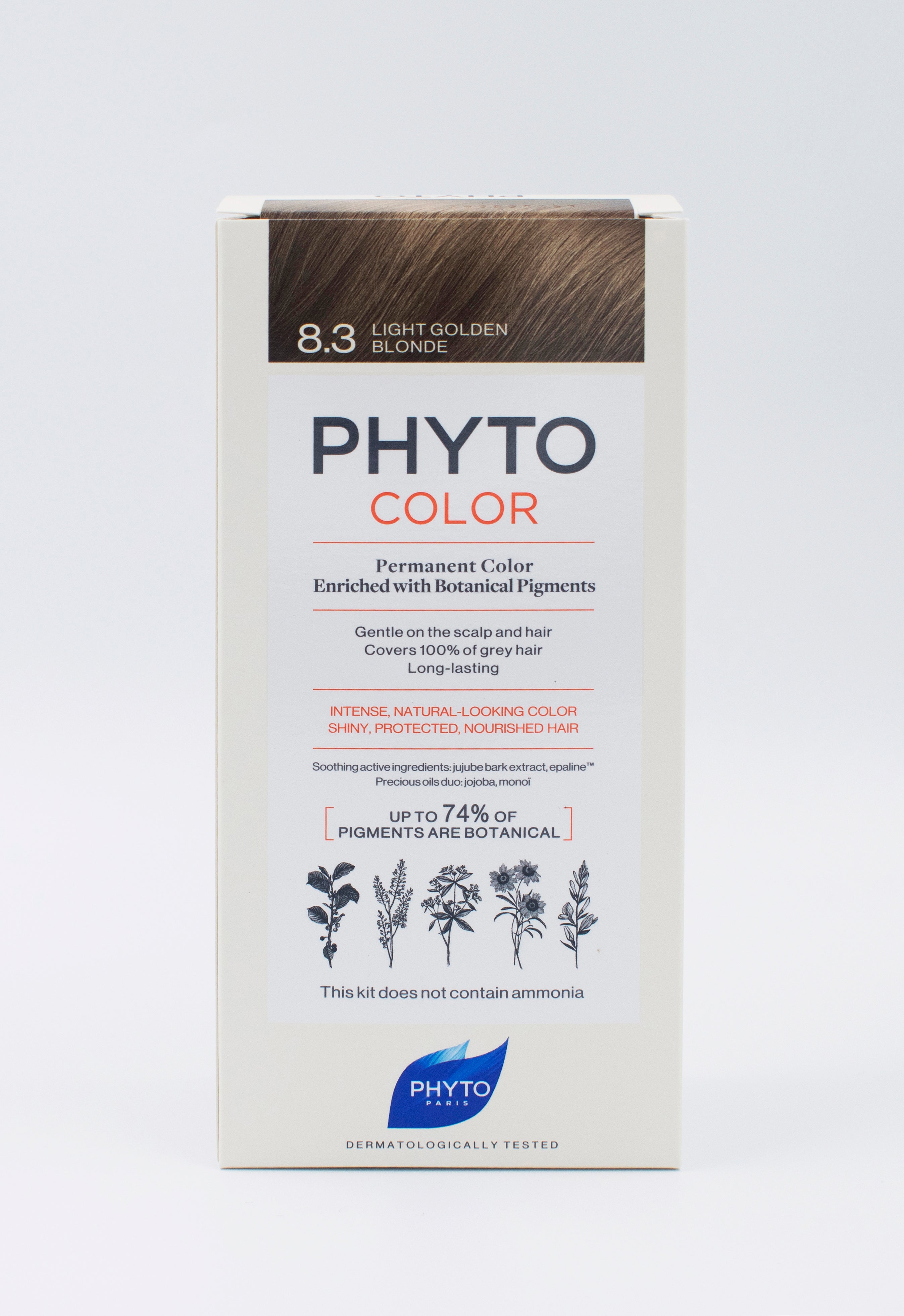 Phyto - Phytocolor 8.3 Light Golden Blonde Permanent Coloring