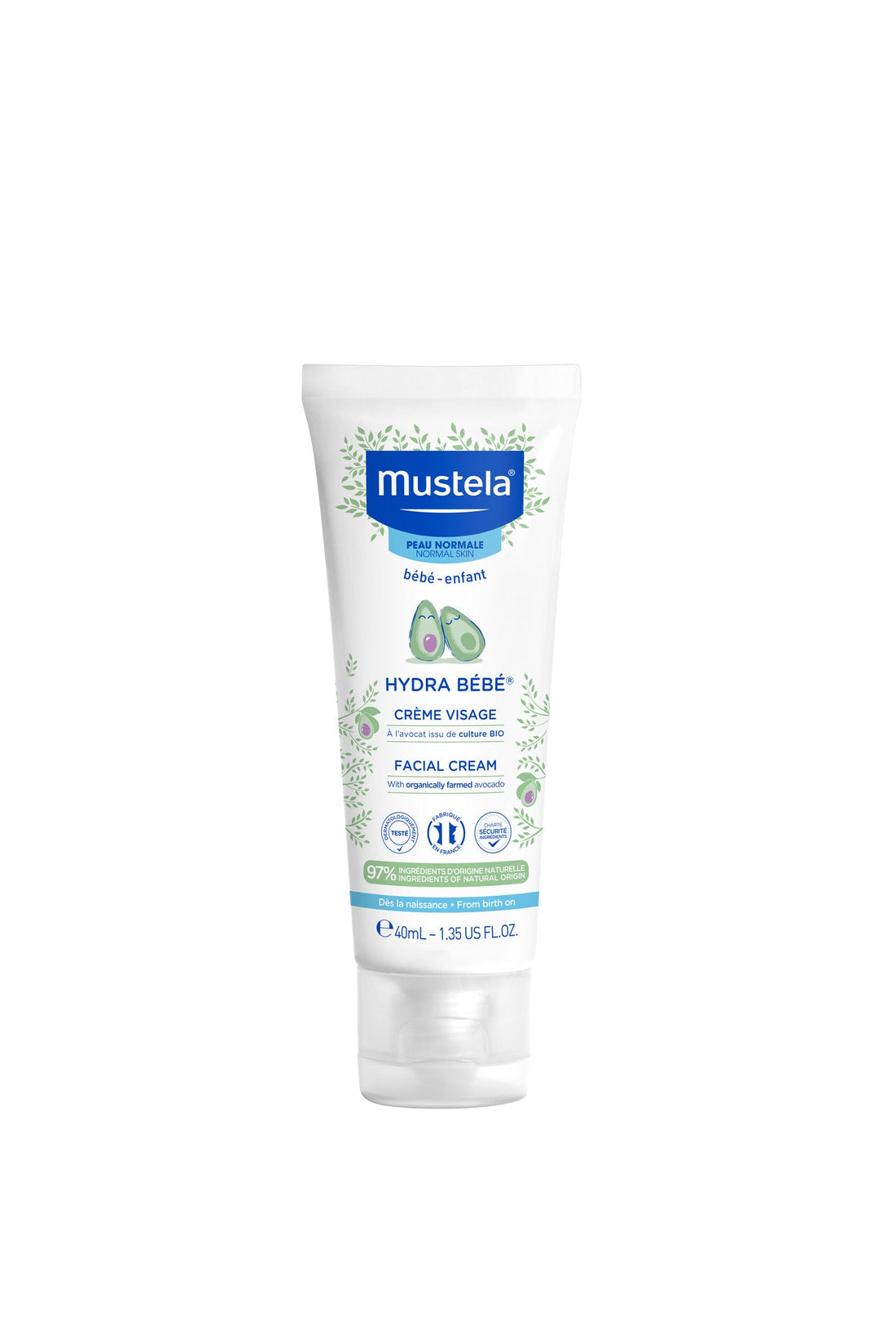 Mustela - Hydra Bebe Facial Cream 40ml
