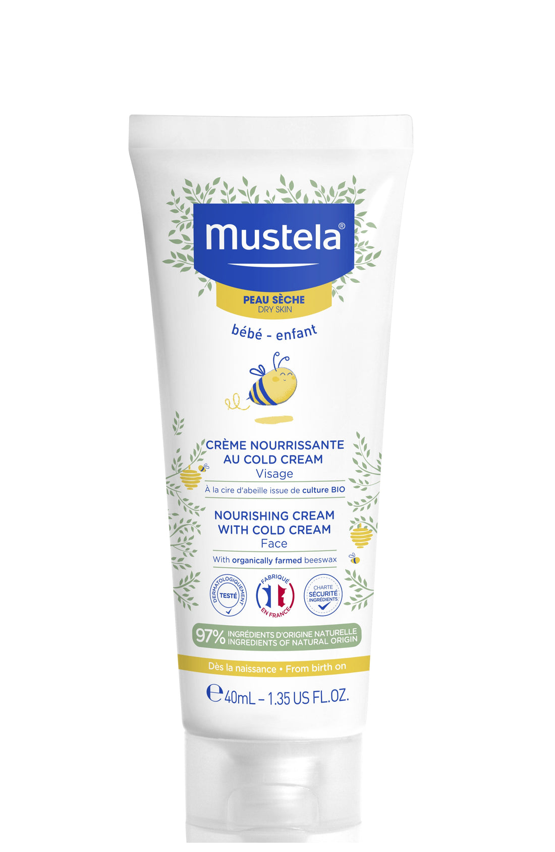 Mustela - Nourishing Cream with Cold Cream Face 40ml