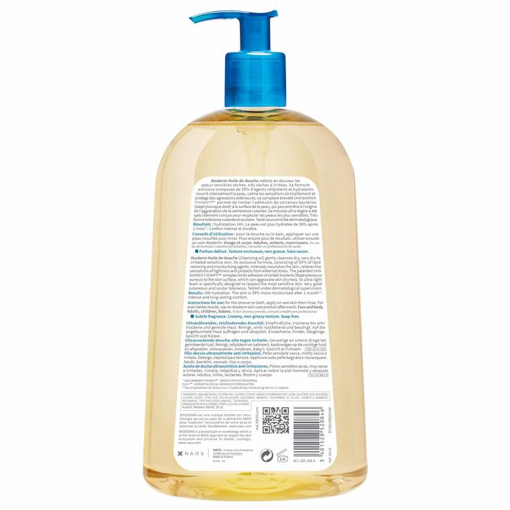 Bioderma Atoderm Ultra-nourishing Shower Oil 1L