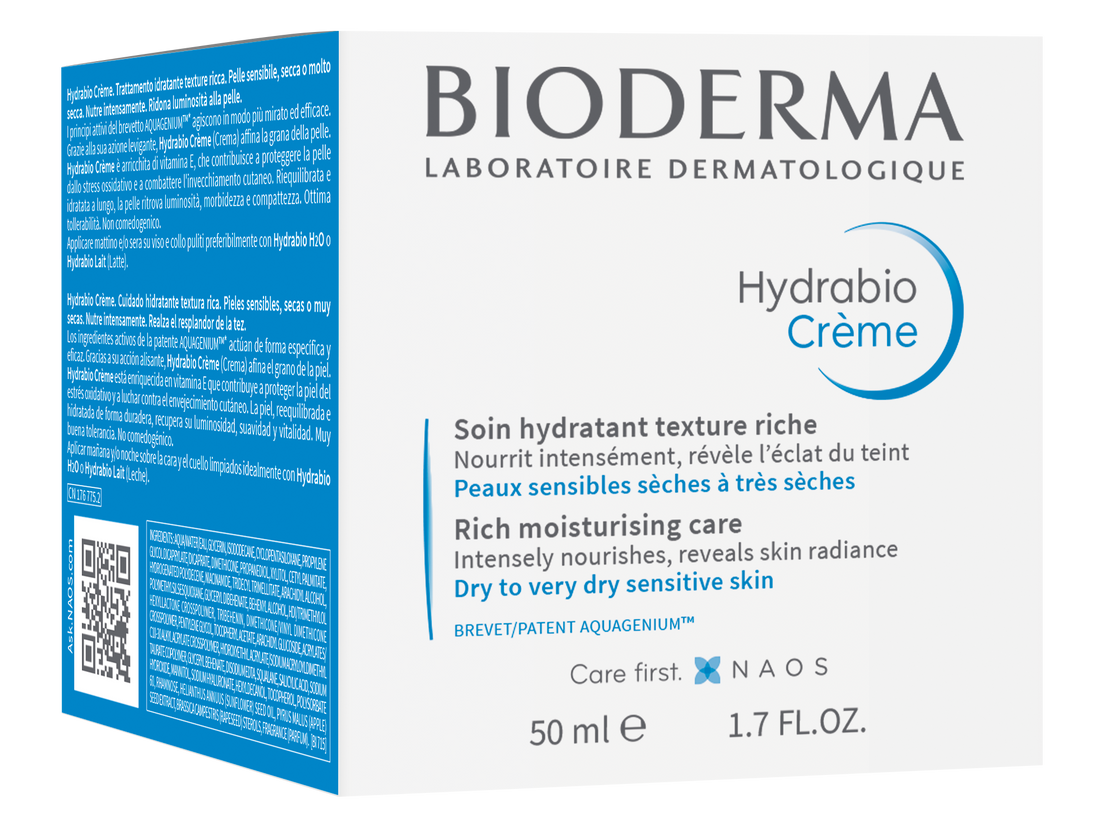 Bioderma Hydrabio Cream Rich Care for Dehydrated Sensitive Skin 50ml