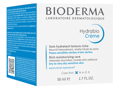 Bioderma Hydrabio Cream Rich Care for Dehydrated Sensitive Skin 50ml