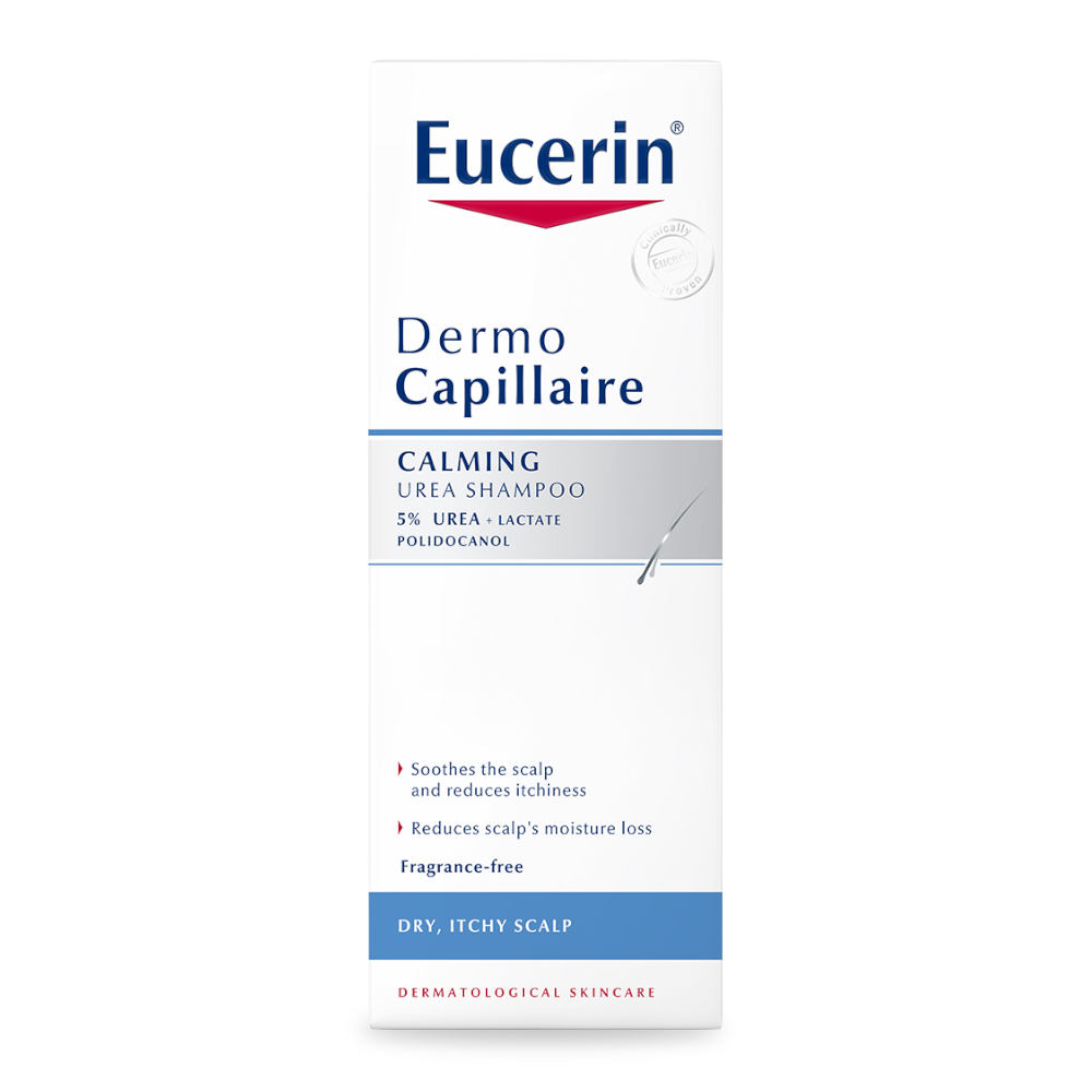 Eucerin DermoCapillaire Dry &amp; Itchy Scalp 5% Urea Shampoo 250ml