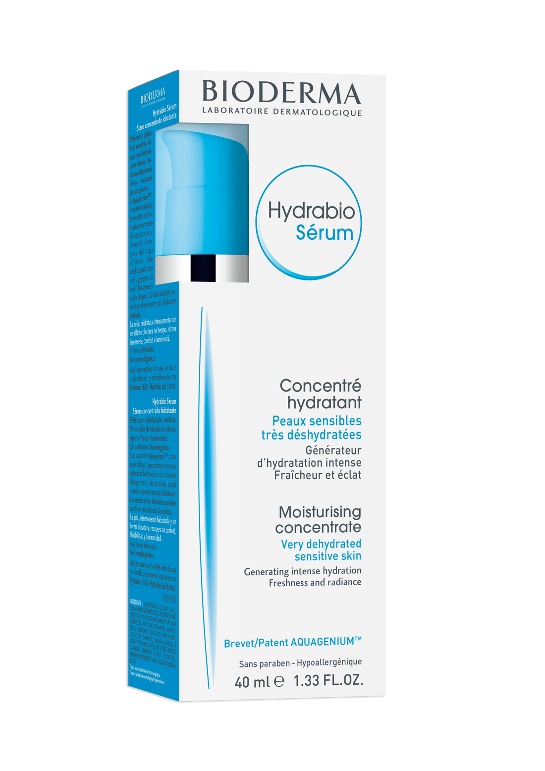Bioderma Hydrabio Serum Concentrate for Dehydrated Sensitive Skin 40ml