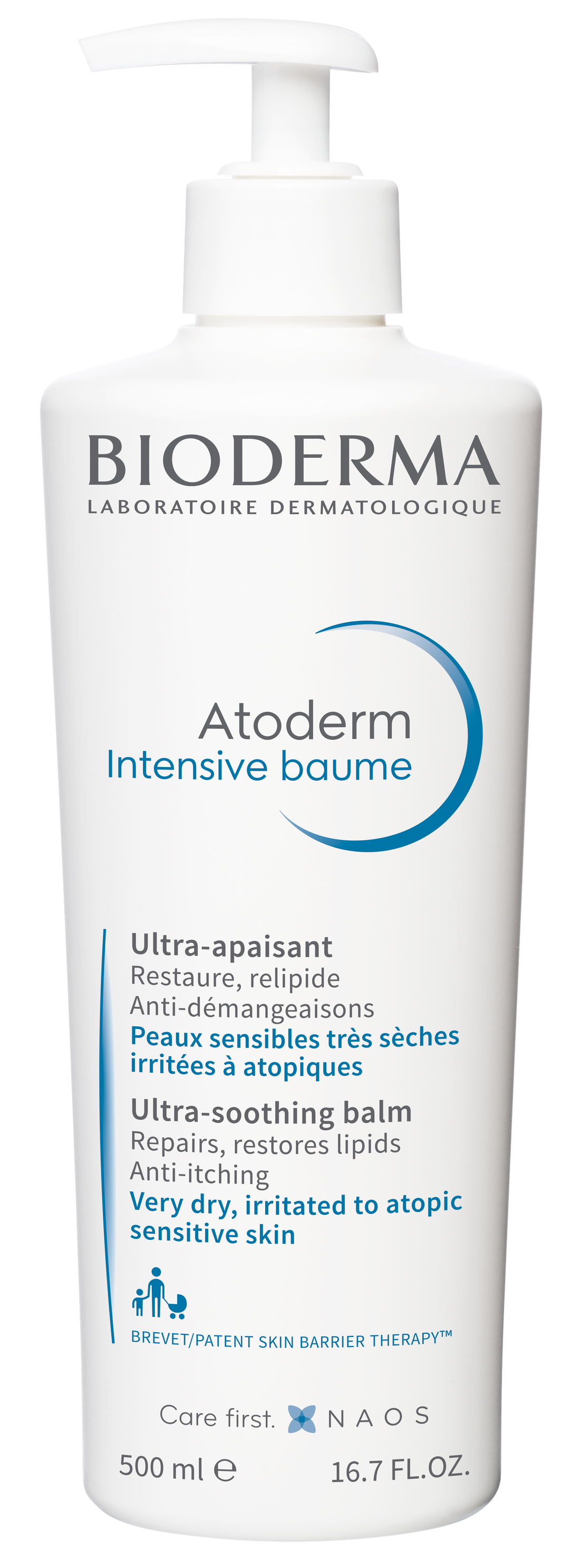 Bioderma Atoderm Intensive Ultra-Soothing Balm for Face & Body 500ml