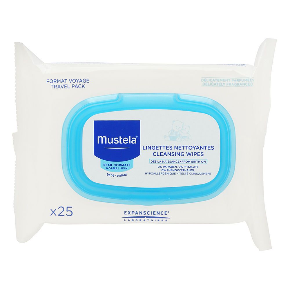Mustela - Cleansing Wipes x25