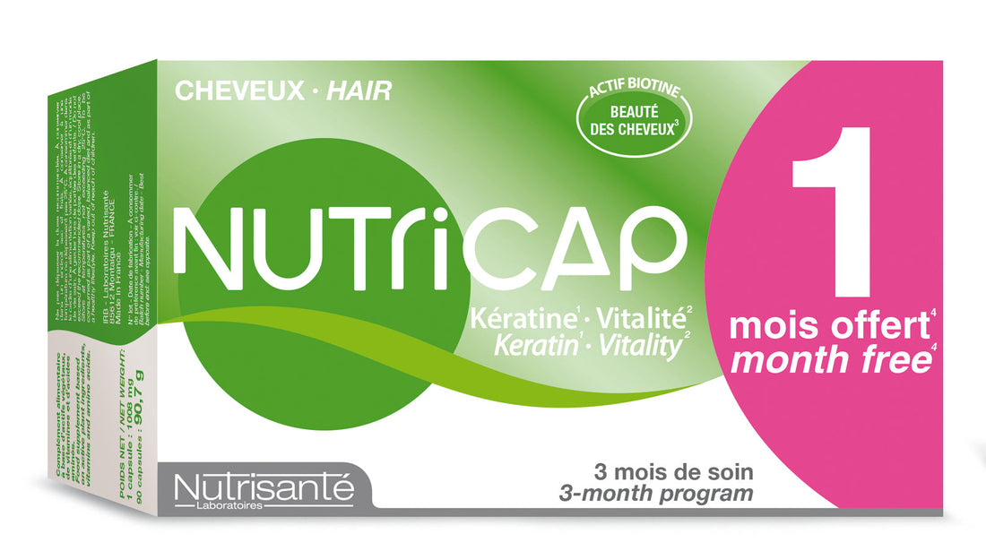 NUTRICAP KERATIN VITALITY (90 caps)