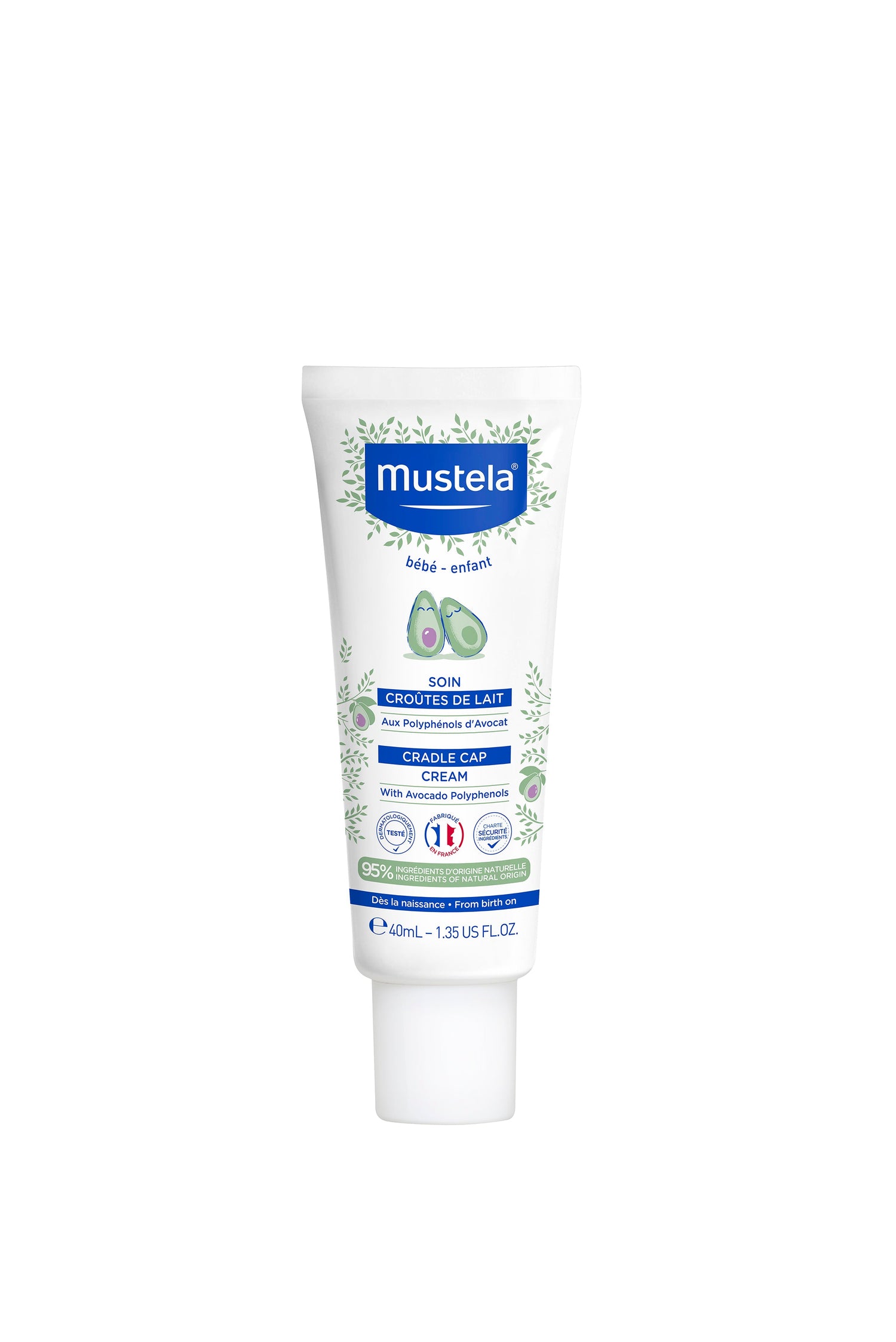 Mustela - Cradle Cap Cream 40ml