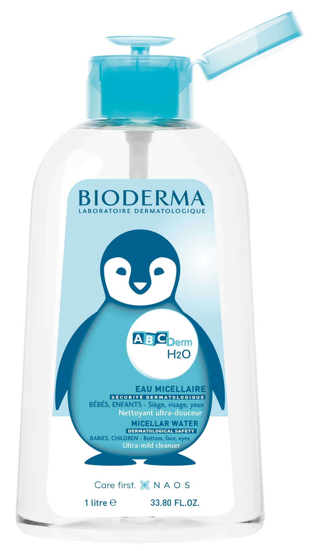 Bioderma ABCDerm H20 Micelle Solution for Sensitive Skin 1L