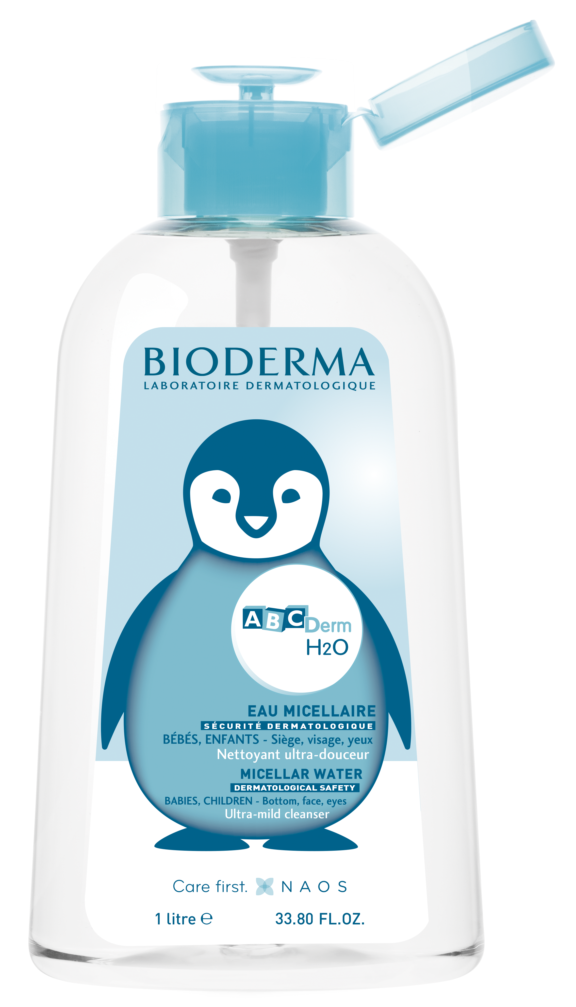 Bioderma ABCDerm H20 Micelle Solution for Sensitive Skin 1L